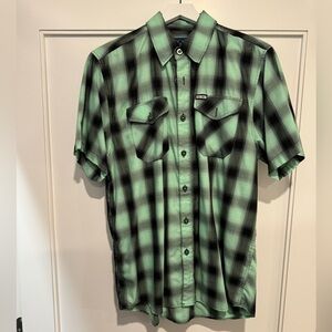 DIXXON “The Charles” short sleeve bamboo, men’s medium.